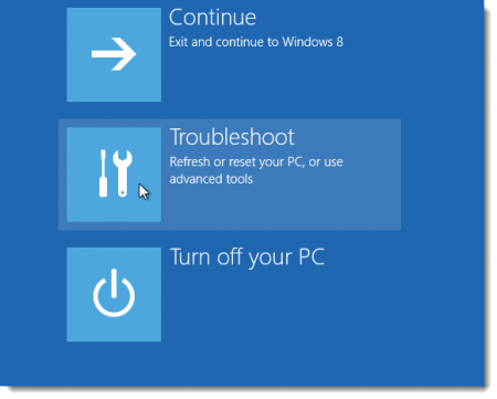 Difference Between Refresh and Reset - troubleshoot option